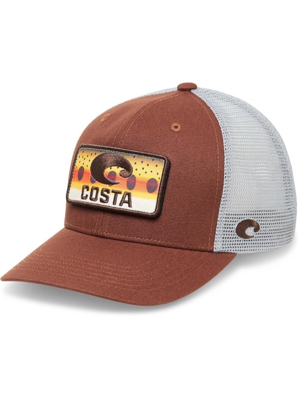 Men's Trucker Hat with Fishskin Design | Stylish Outdoor Cap for Fishing